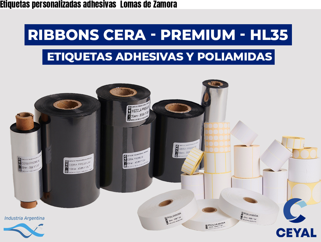 Etiquetas personalizadas adhesivas  Lomas de Zamora