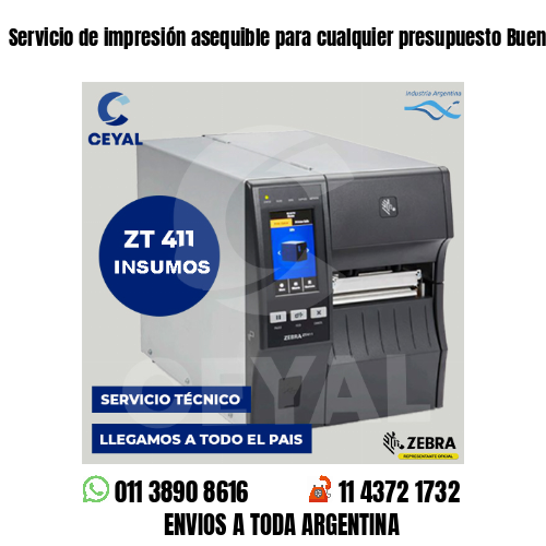 Servicio de impresión asequible para cualquier presupuesto Buenos Aires