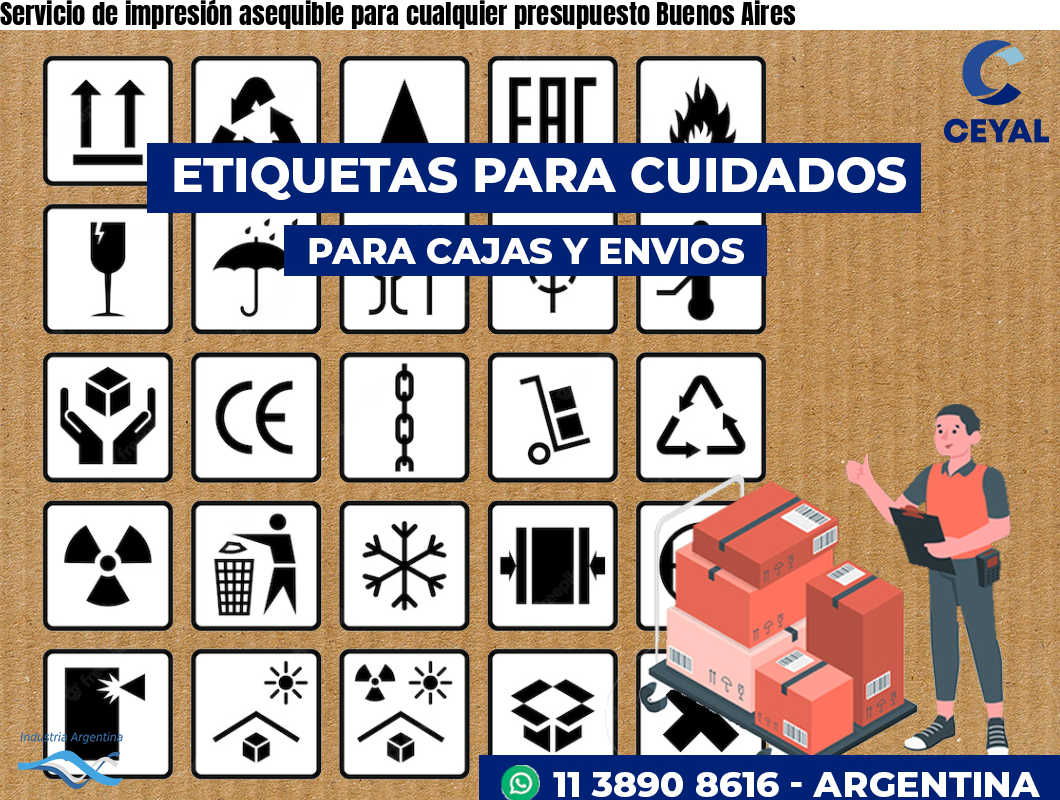 Servicio de impresión asequible para cualquier presupuesto Buenos Aires