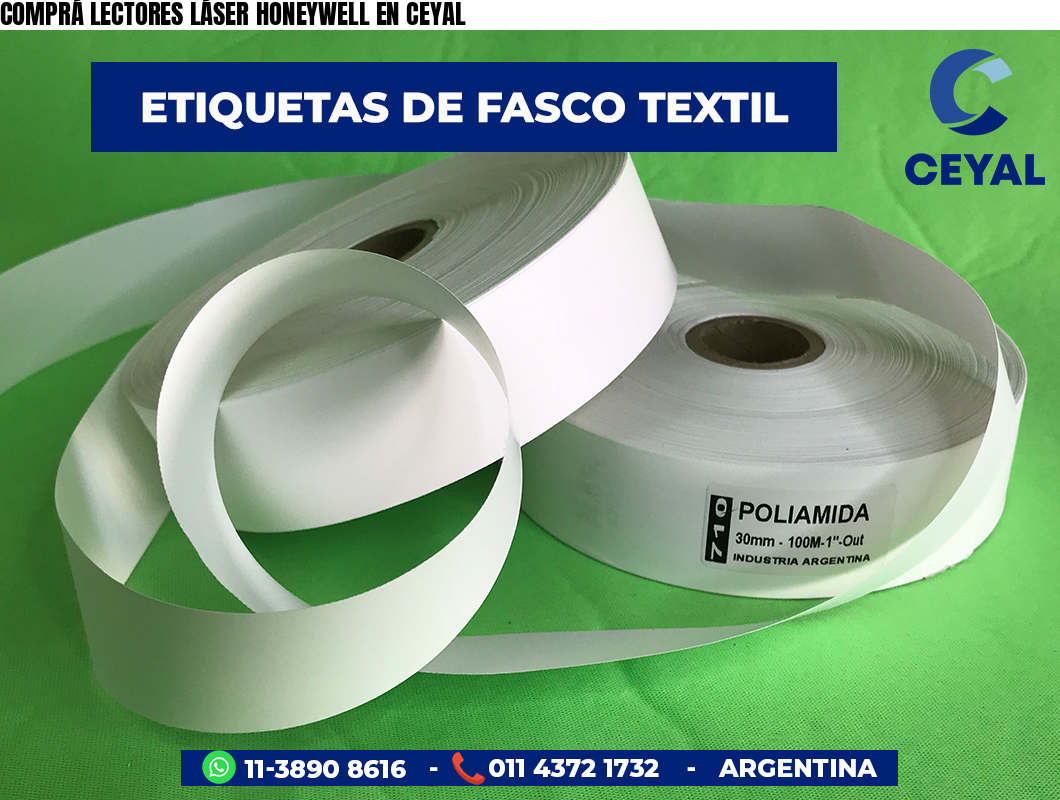 COMPRÁ LECTORES LÁSER HONEYWELL EN CEYAL