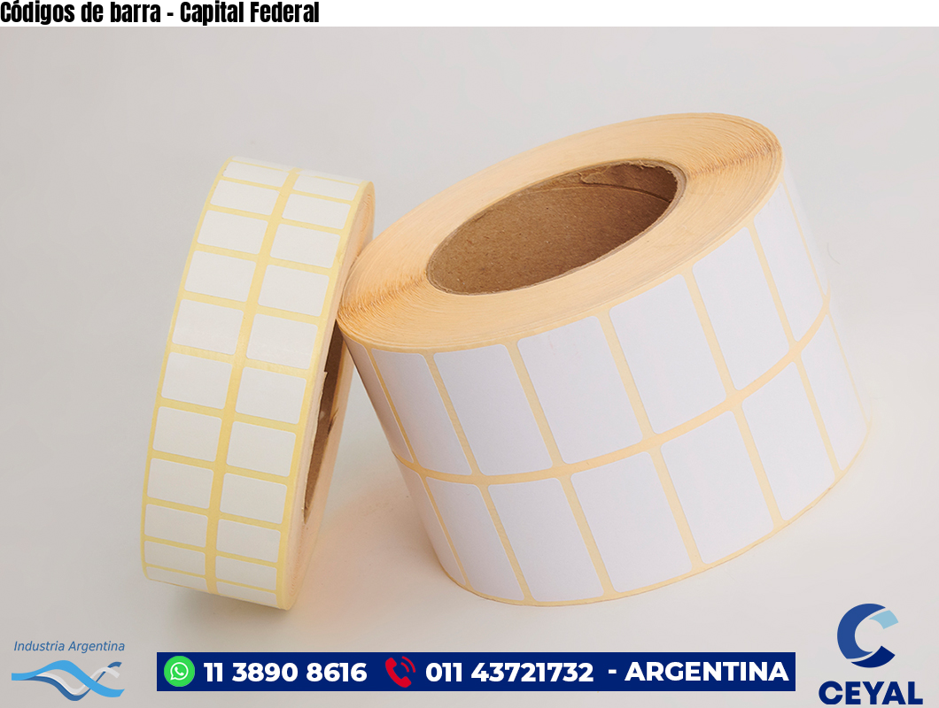Códigos de barra - Capital Federal