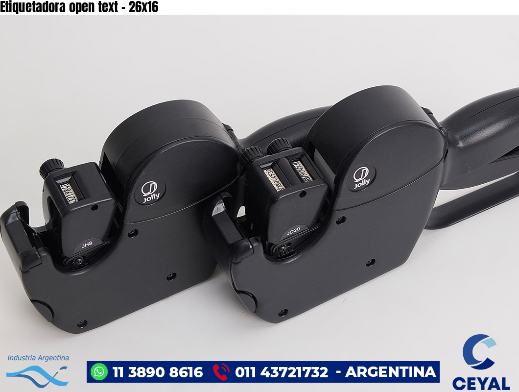 Etiquetadora open text – 26×16