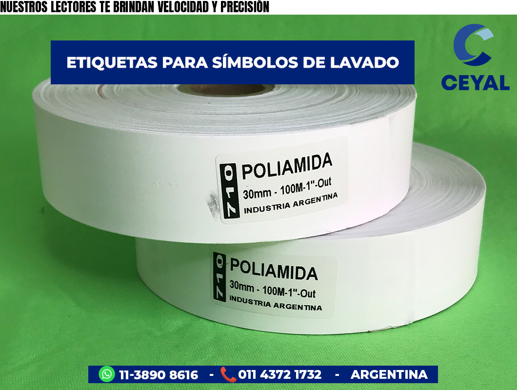 NUESTROS LECTORES TE BRINDAN VELOCIDAD Y PRECISIÓN