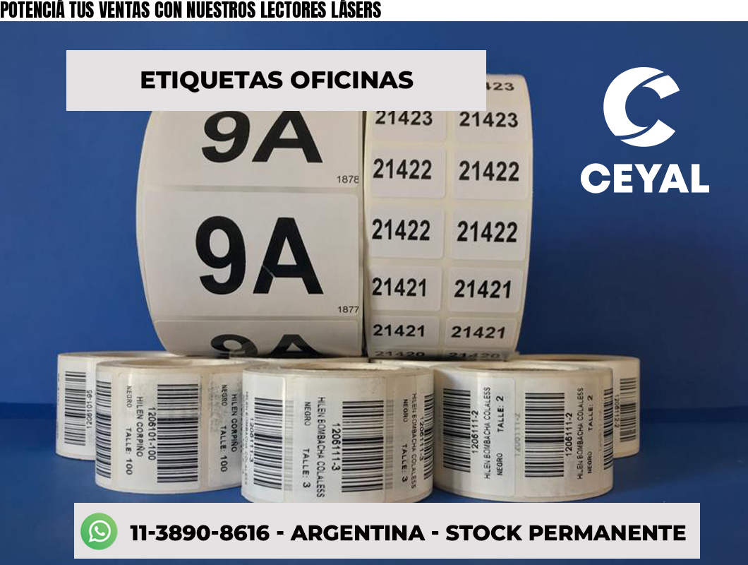 POTENCIÁ TUS VENTAS CON NUESTROS LECTORES LÁSERS