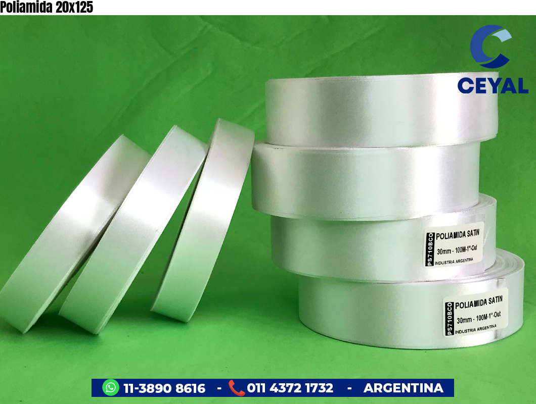 Poliamida 20x125