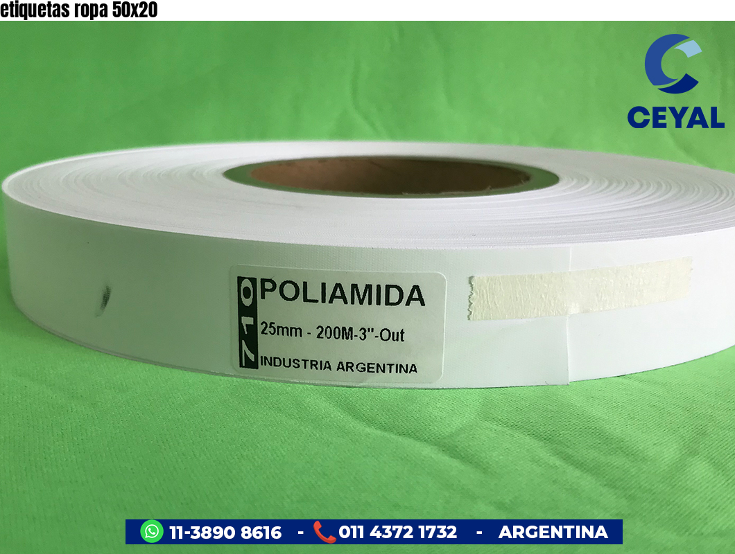 etiquetas ropa 50×20