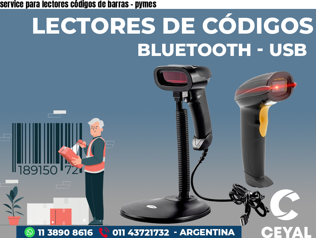 service para lectores códigos de barras – pymes