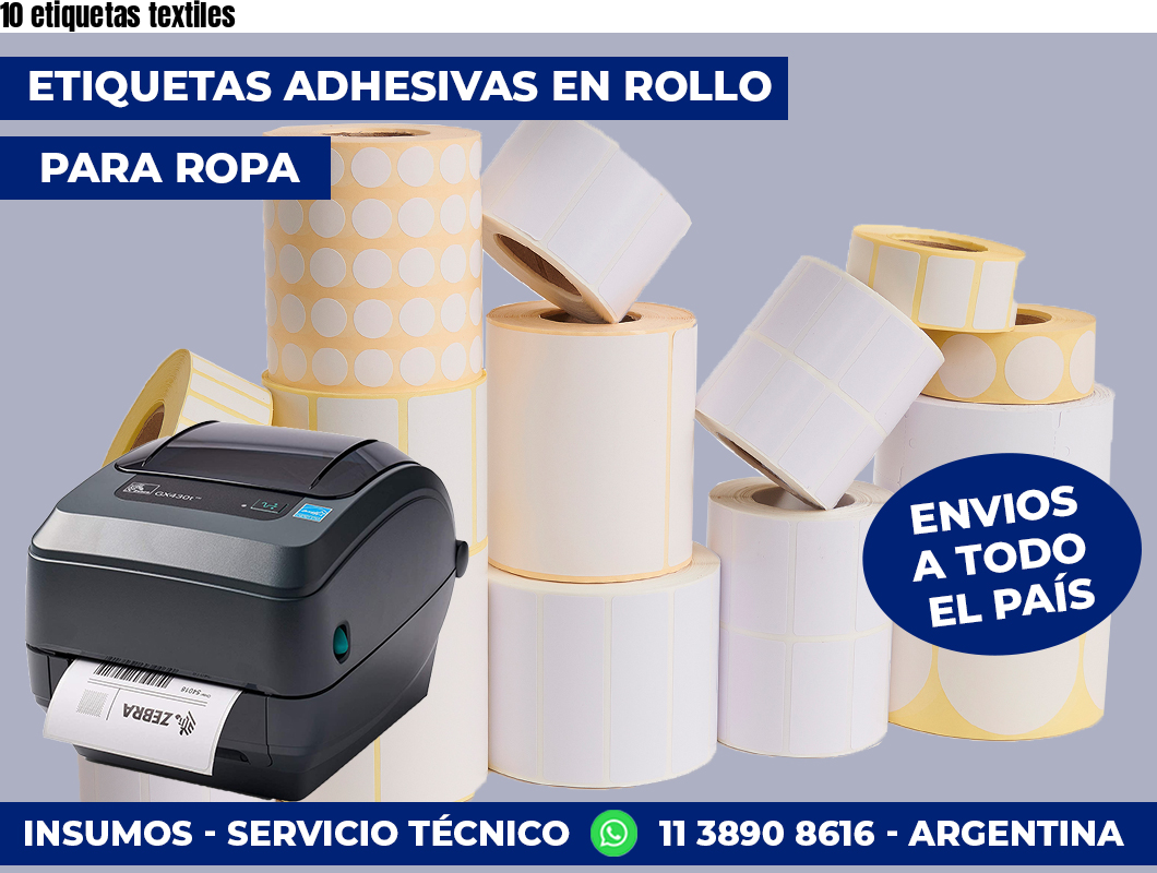 10 etiquetas textiles