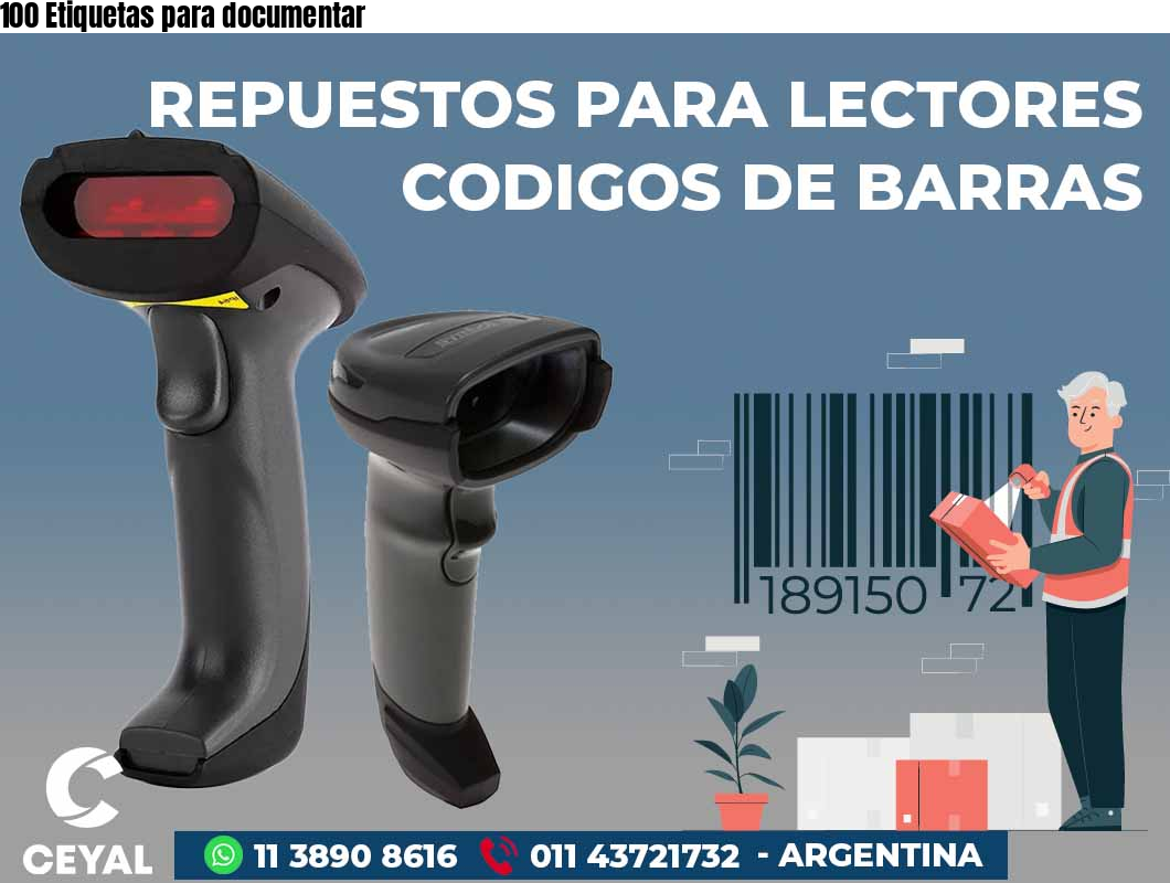 100 Etiquetas para documentar 