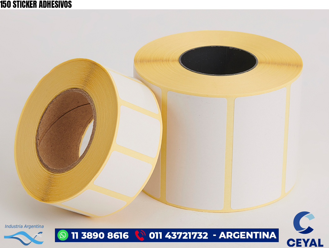 150 STICKER ADHESIVOS
