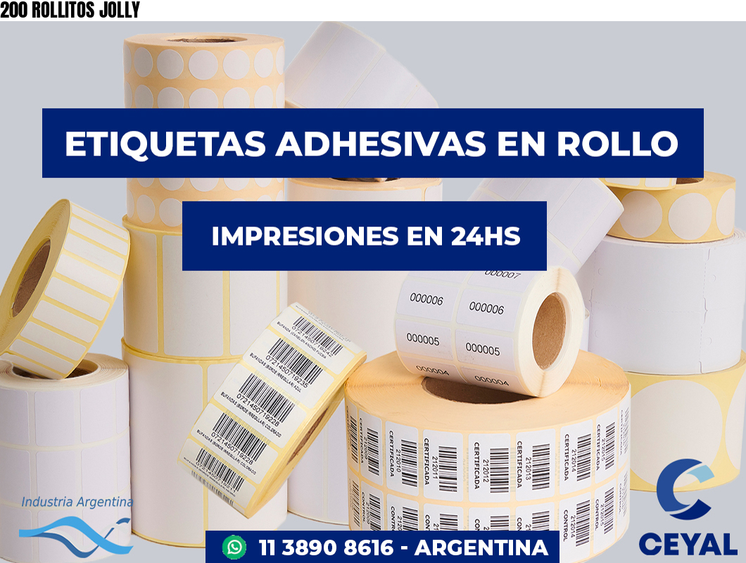 200 ROLLITOS JOLLY