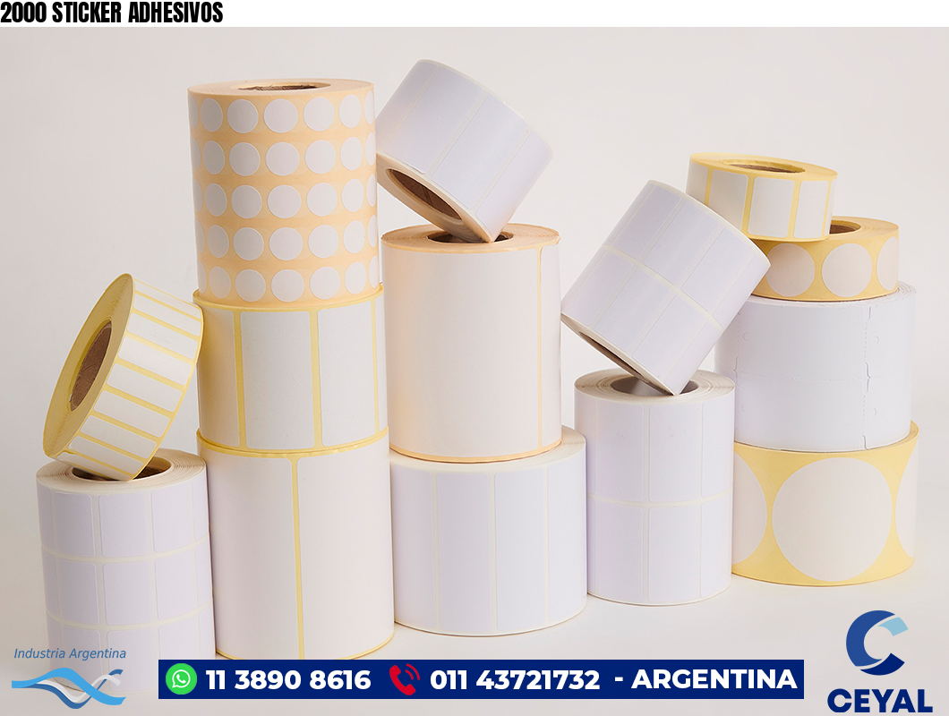 2000 STICKER ADHESIVOS