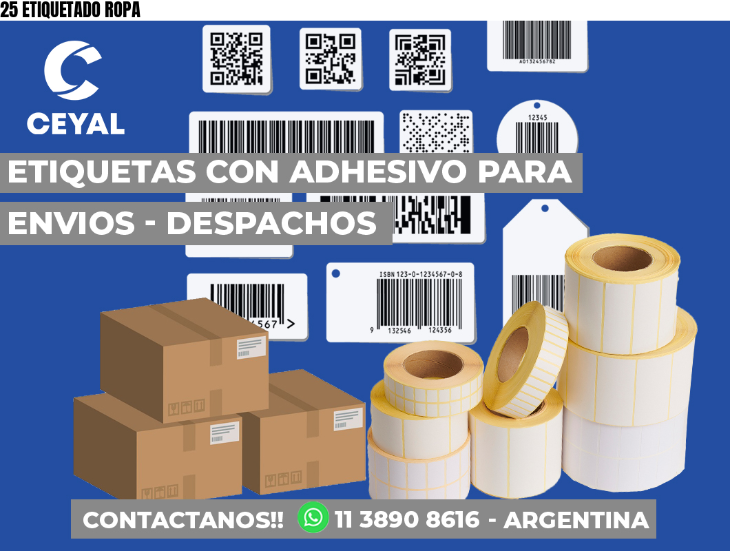 25 ETIQUETADO ROPA
