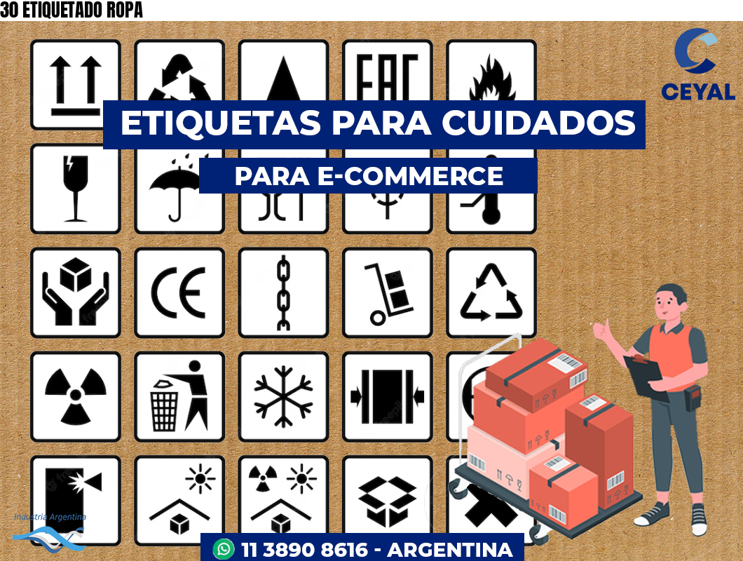 30 ETIQUETADO ROPA