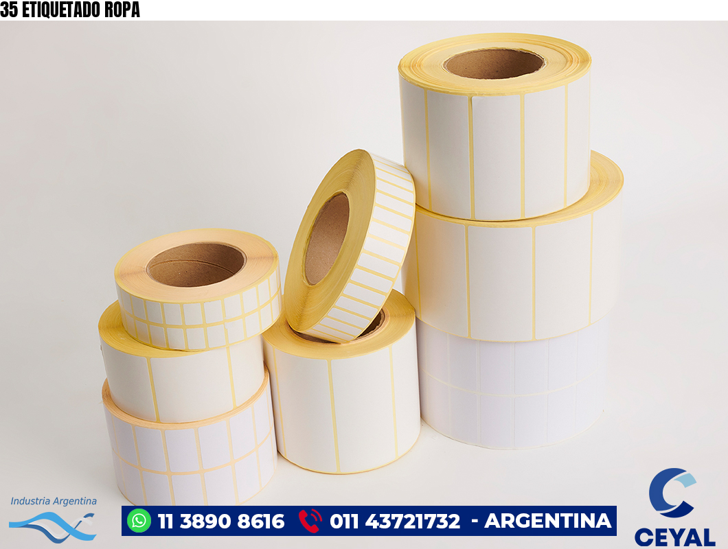 35 ETIQUETADO ROPA
