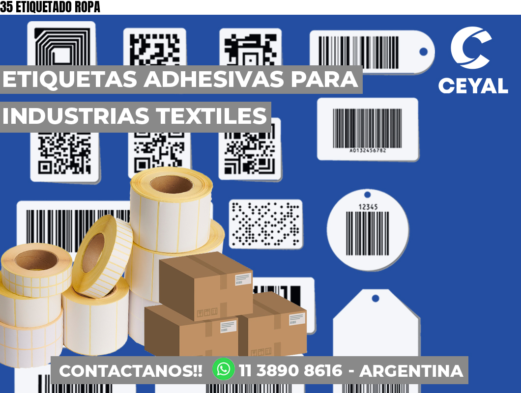 35 ETIQUETADO ROPA