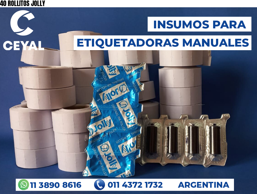 40 ROLLITOS JOLLY