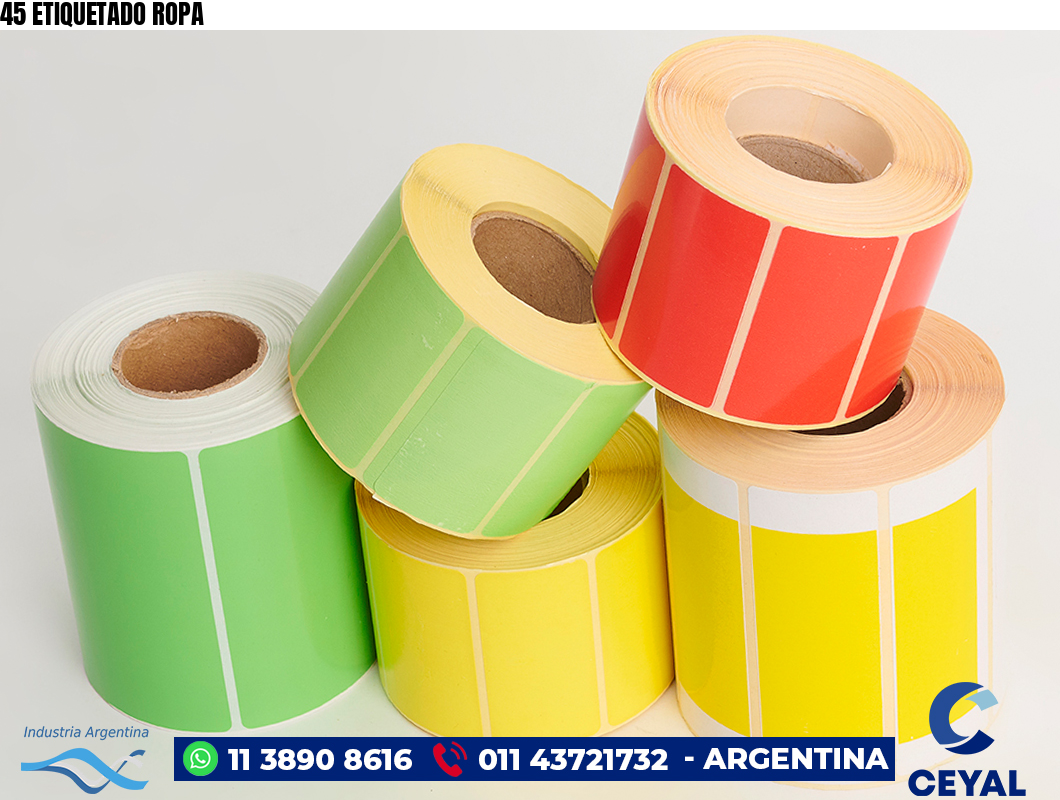 45 ETIQUETADO ROPA