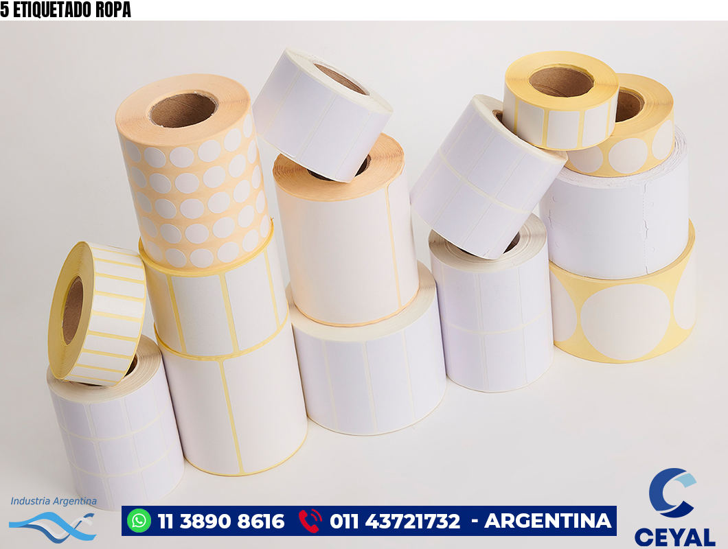 5 ETIQUETADO ROPA