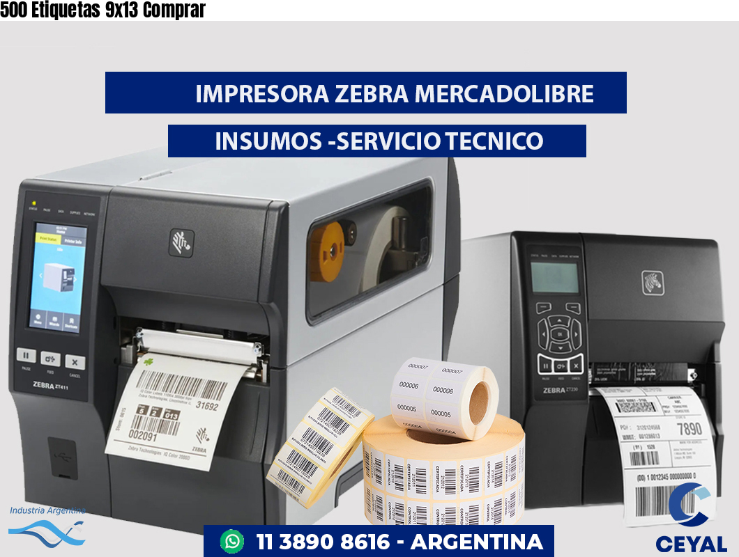 500 Etiquetas 9x13 Comprar