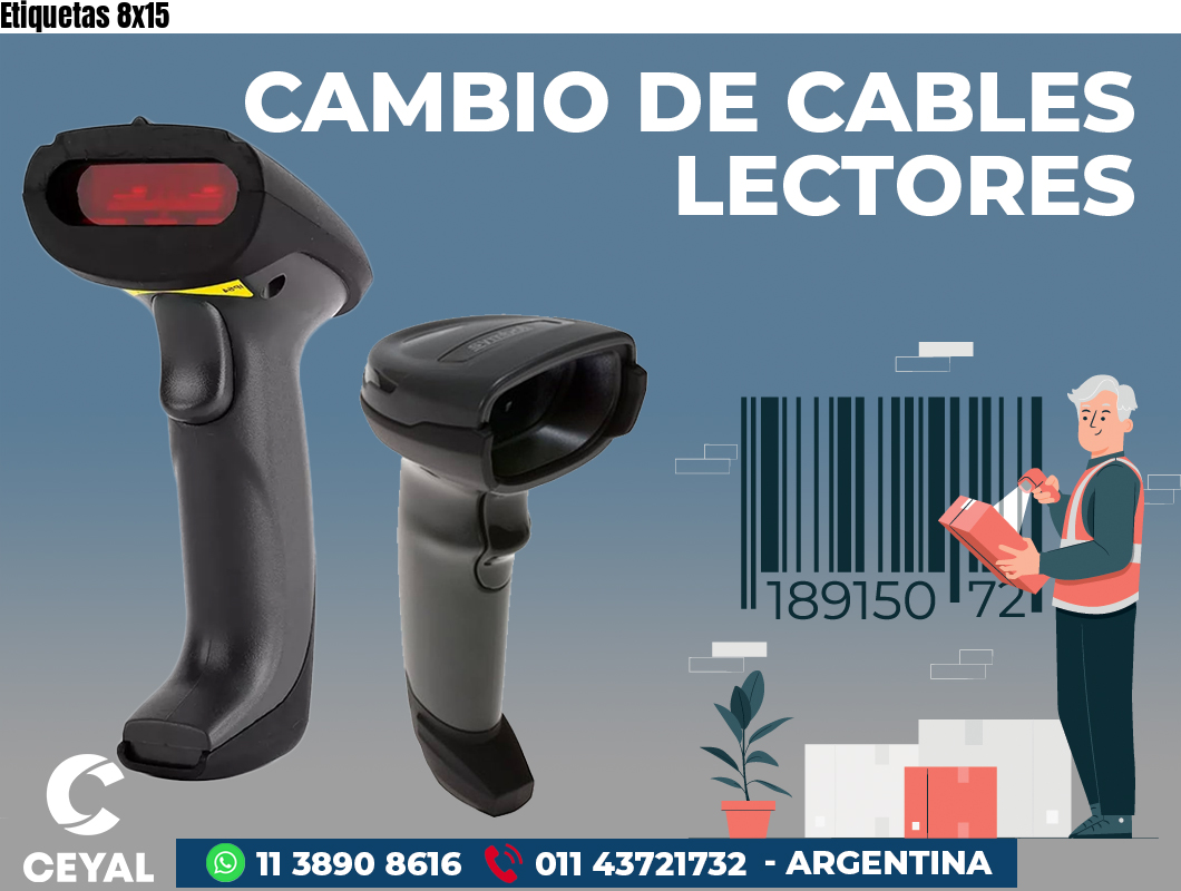 Etiquetas 8x15