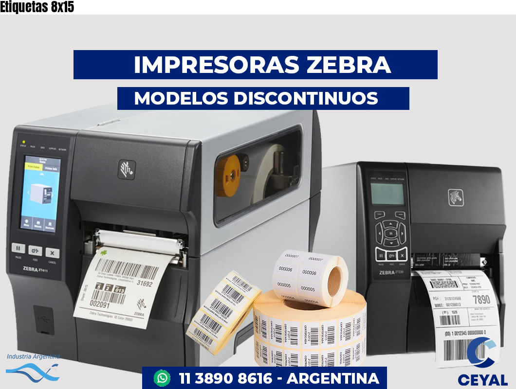 Etiquetas 8x15