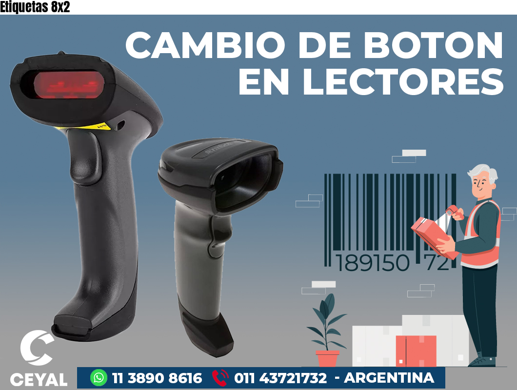 Etiquetas 8x2