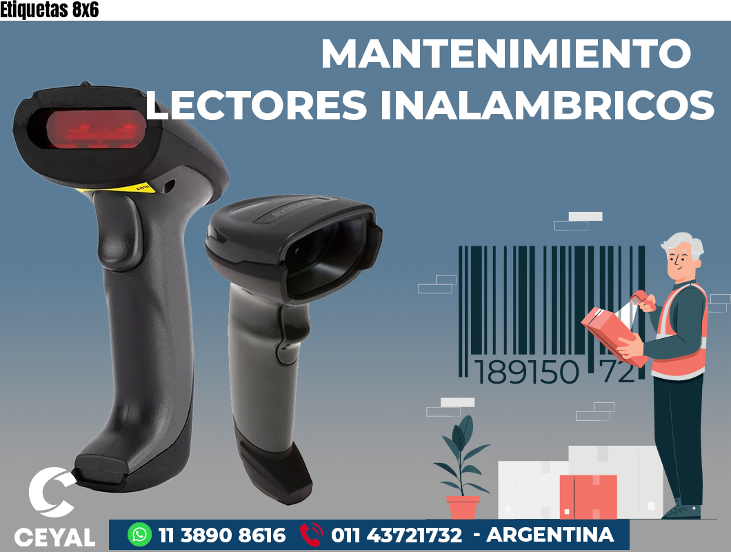 Etiquetas 8x6