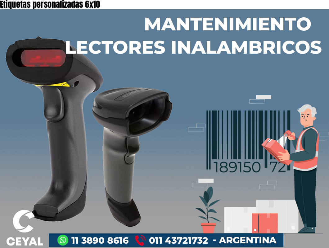 Etiquetas personalizadas 6x10