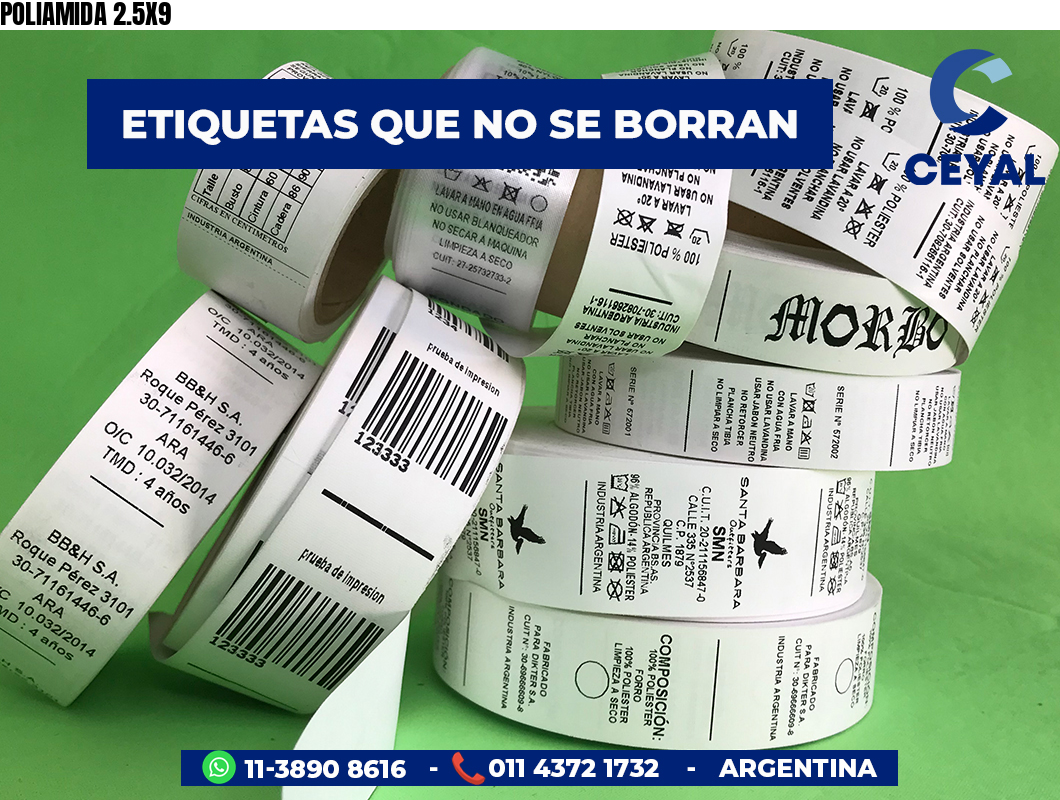 POLIAMIDA 2.5X9