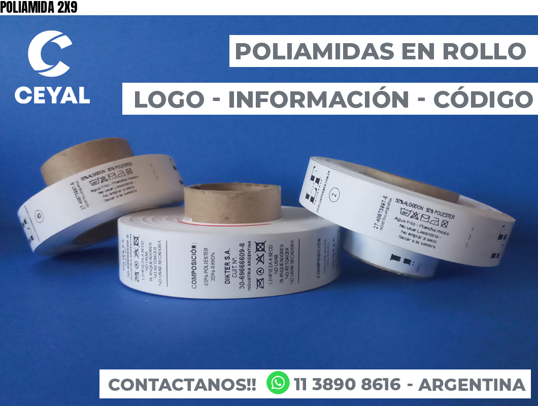 POLIAMIDA 2X9