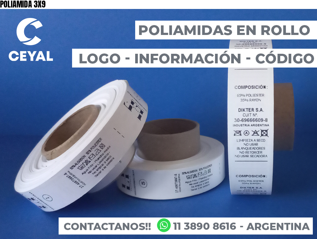 POLIAMIDA 3X9