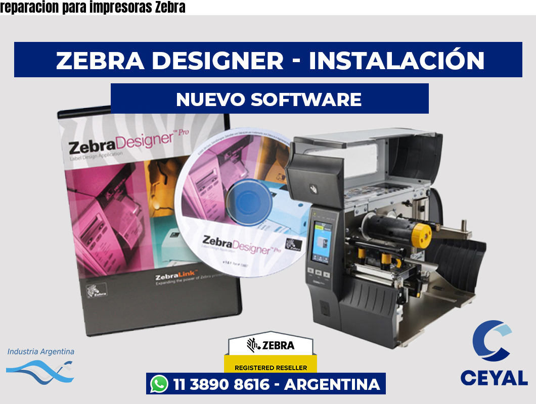 reparacion para impresoras Zebra