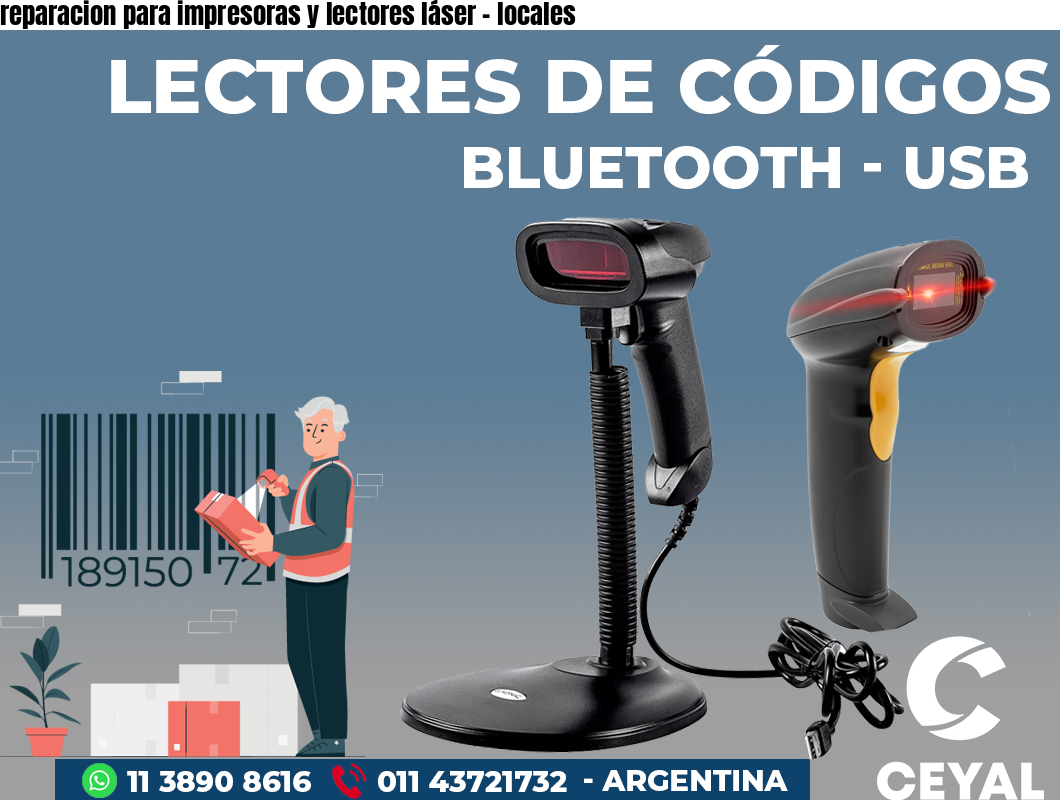 reparacion para impresoras y lectores láser - locales