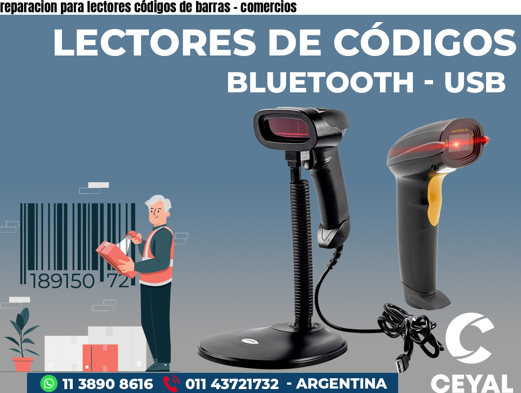 reparacion para lectores códigos de barras – comercios