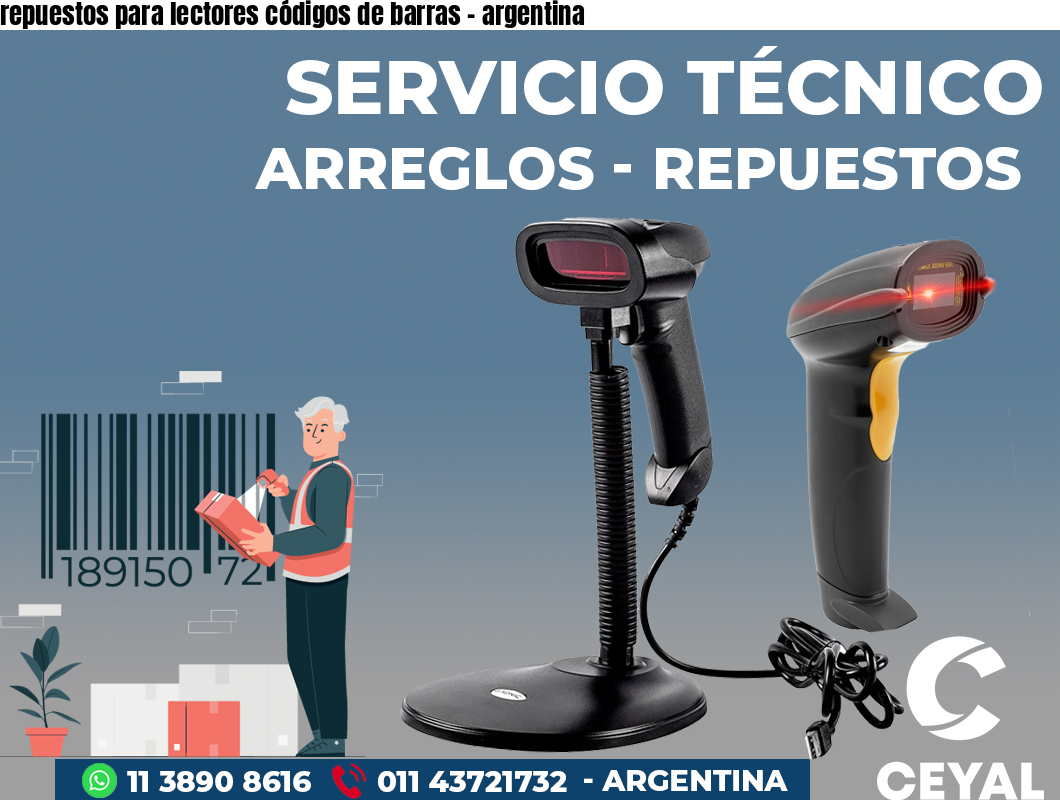 repuestos para lectores códigos de barras – argentina