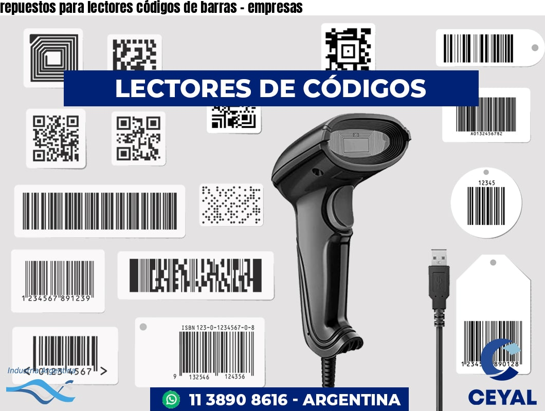 repuestos para lectores códigos de barras - empresas