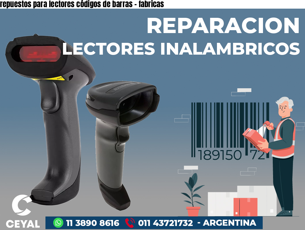 repuestos para lectores códigos de barras – fabricas