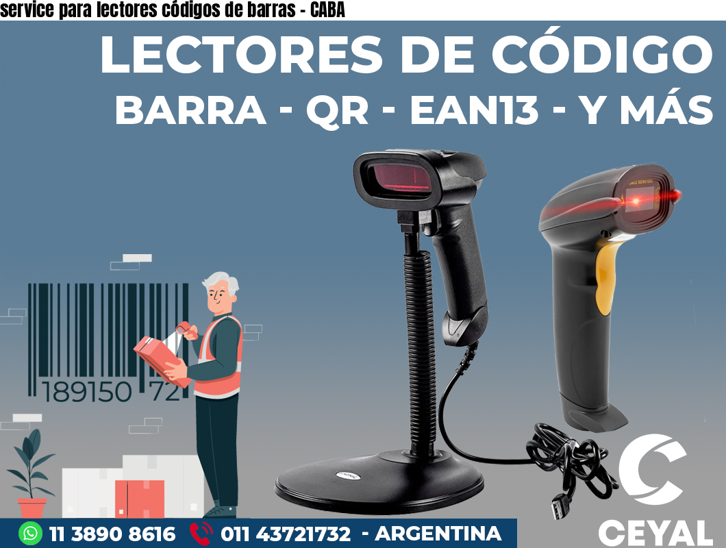 service para lectores códigos de barras – CABA