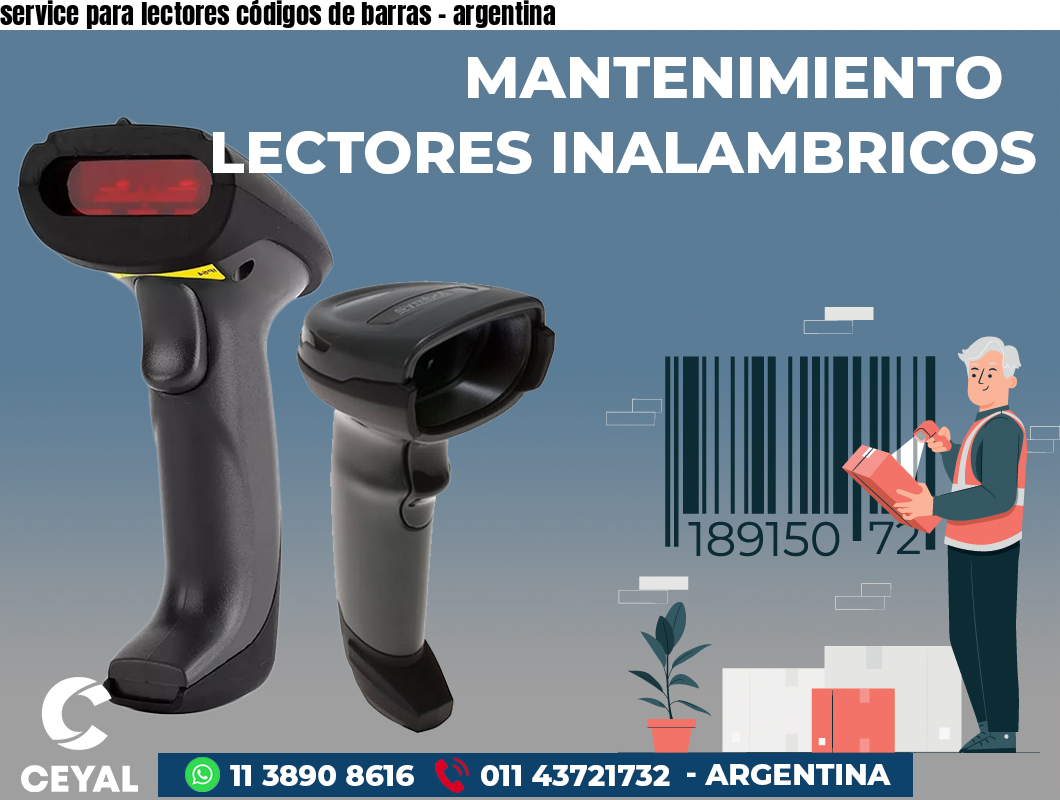 service para lectores códigos de barras – argentina