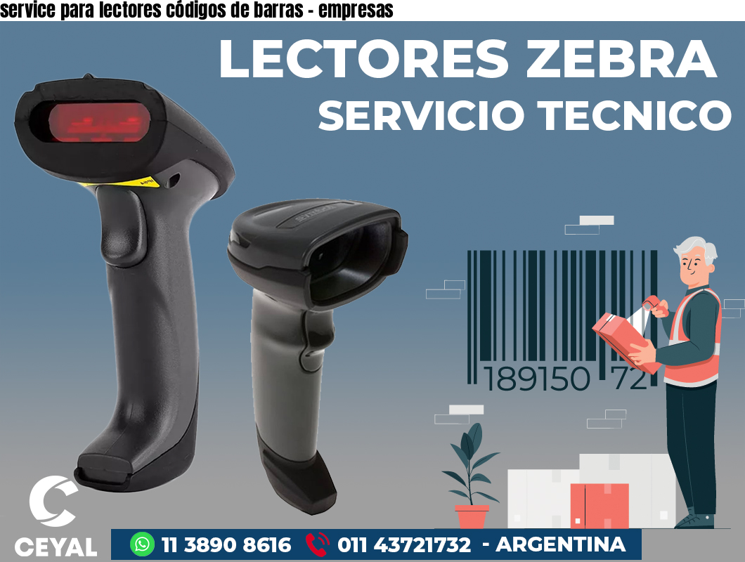 service para lectores códigos de barras – empresas