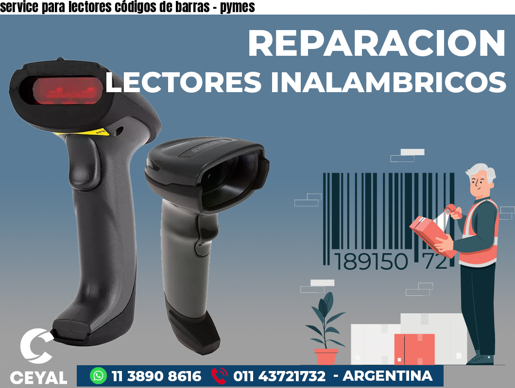 service para lectores códigos de barras – pymes