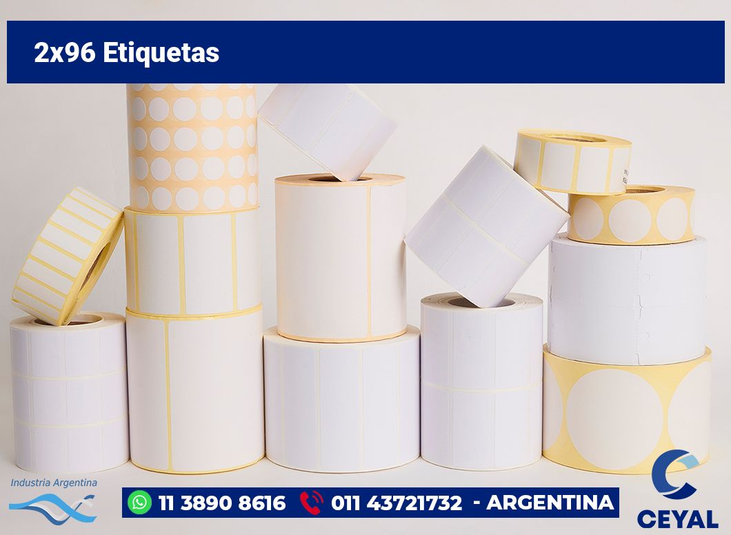 2×96 Etiquetas