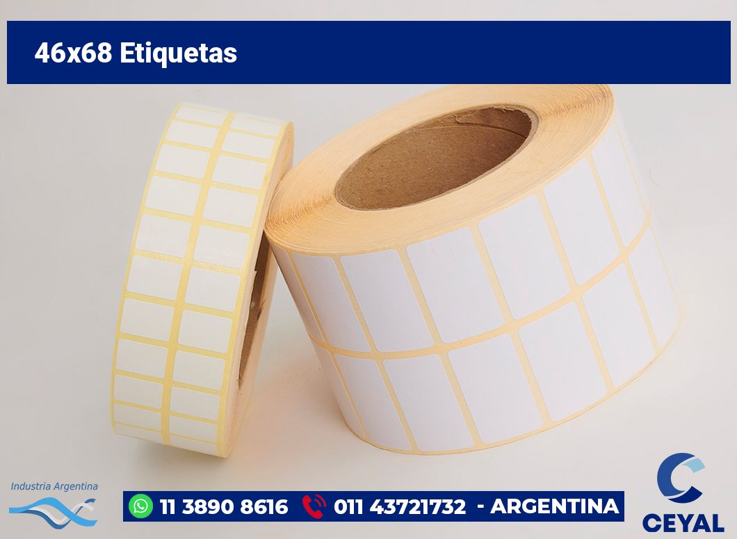 46×68 Etiquetas