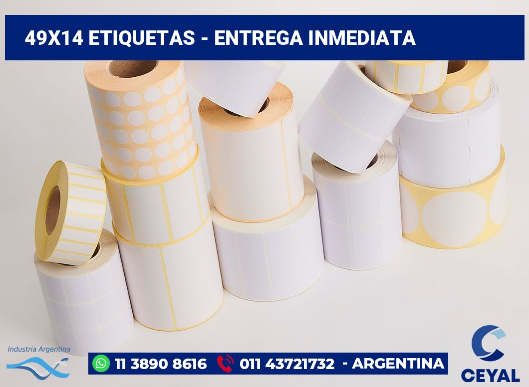 49x14 Etiquetas