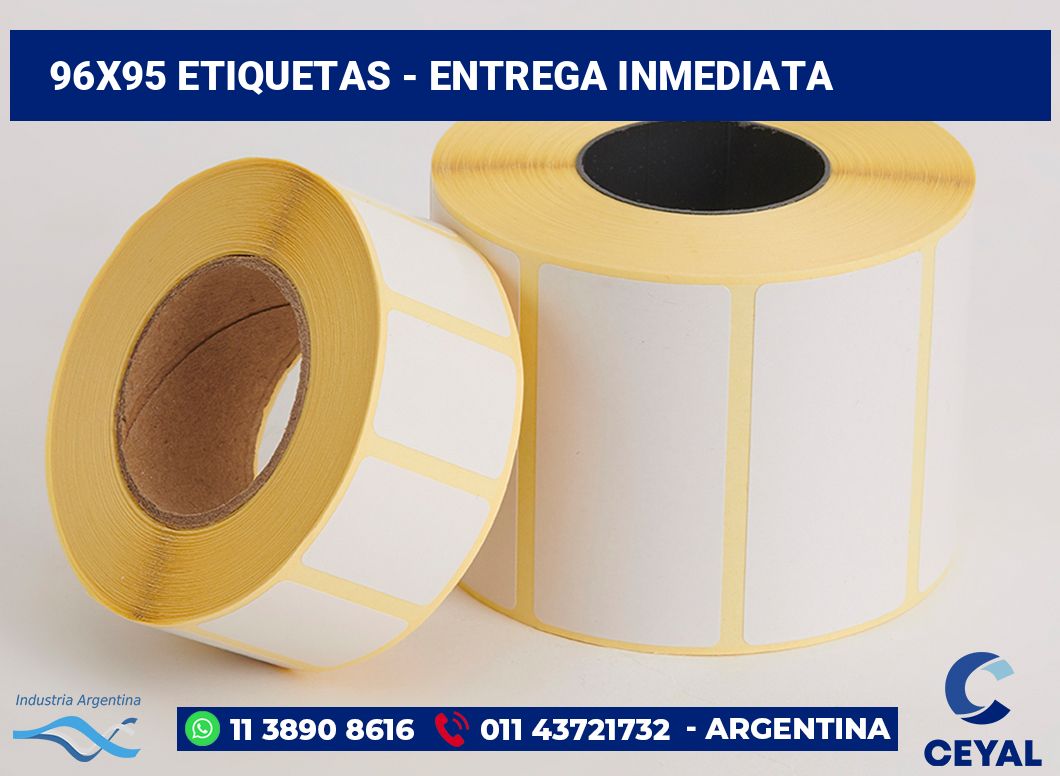 96x95 Etiquetas