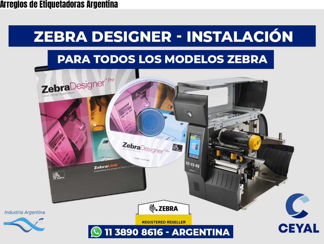 Arreglos de Etiquetadoras Argentina