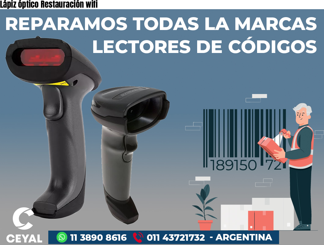 Lápiz óptico Restauración wifi