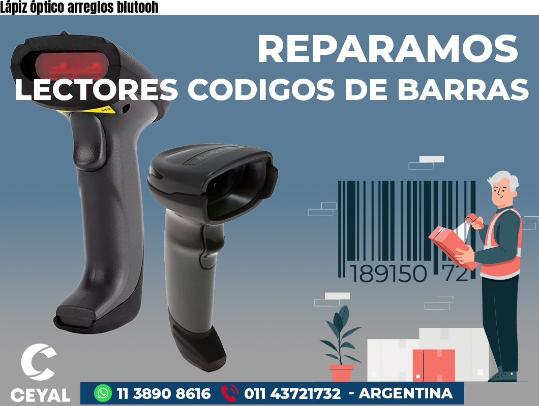 Lápiz óptico arreglos blutooh