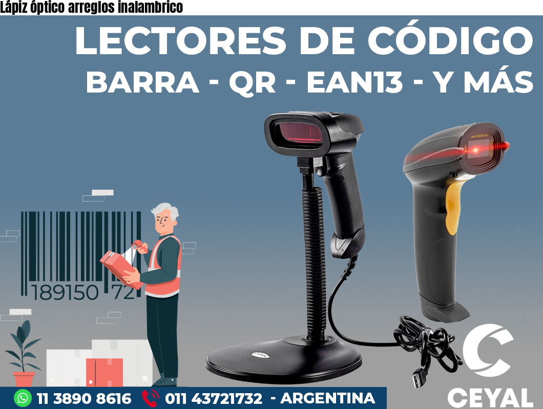 Lápiz óptico arreglos inalambrico